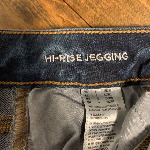 American Eagle high rise jeggings. - Picture 4 of 5
